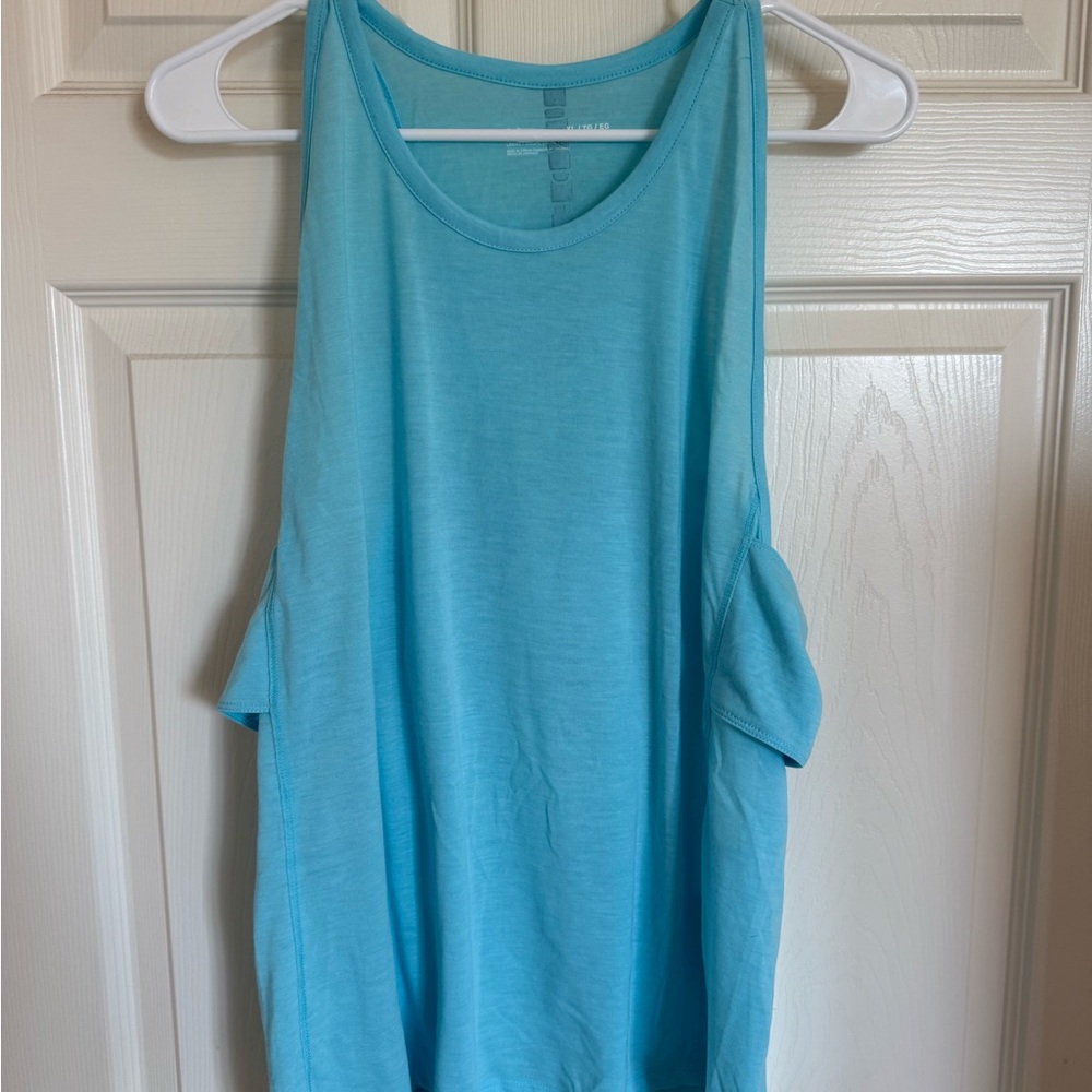 Women's Blue Sleeveless Top